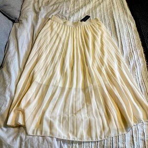 Long skirt, beige, size L